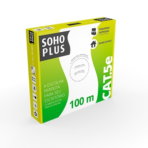 Cabo de Rede Furukawa Soho plus CAT.5E CX 100m  23200186