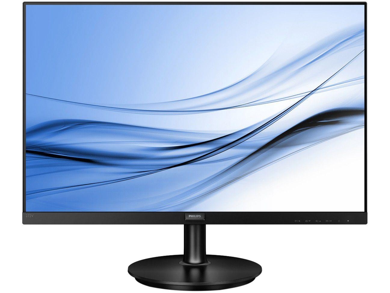 Monitor 23,8" Philips LED 242V8A , Full HD, IPS, HDMI , Display Port, Bordas Ultra Finas