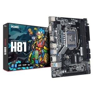 Placa Mãe PcYes H81 PCYH81-4G16 LGA 1150 DDR3