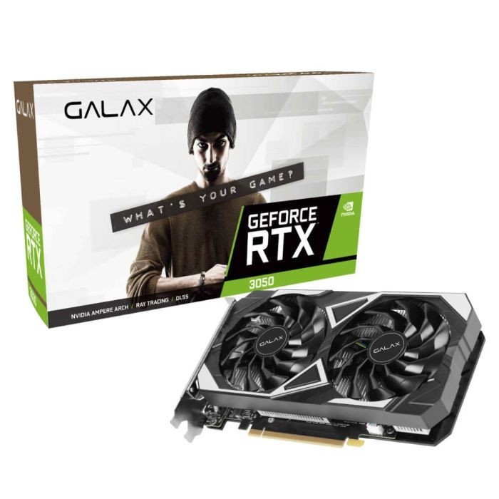 Placa de Video PCIE Galax  6GB GeForce RTX 3050 Ex  GDDR6 96 Bits - 35NRLDMD9OEX