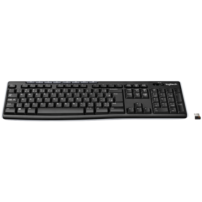 Teclado Logitech K270 s/fio USB c/unifying 920-004427