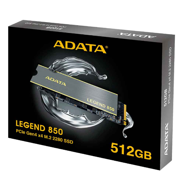 HD SSD 512GB M.2  Adata NVMe 2280 Legend 850 Lite  ALEG-850-512GCS