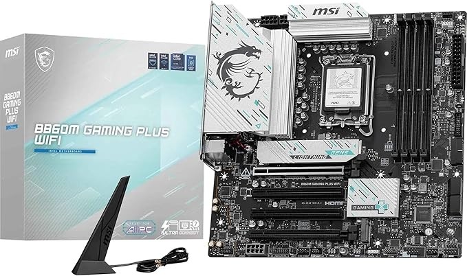 Placa Mãe MSI B860 Gaming Plus WiFi 7 DDR5  