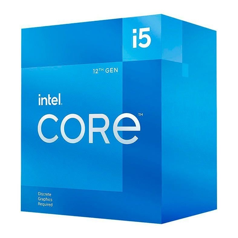 Processador Intel Core i5 12400F Alder Lake 18MB 2.50 GHz (4.4GHz Turbo) BX8071512400F  