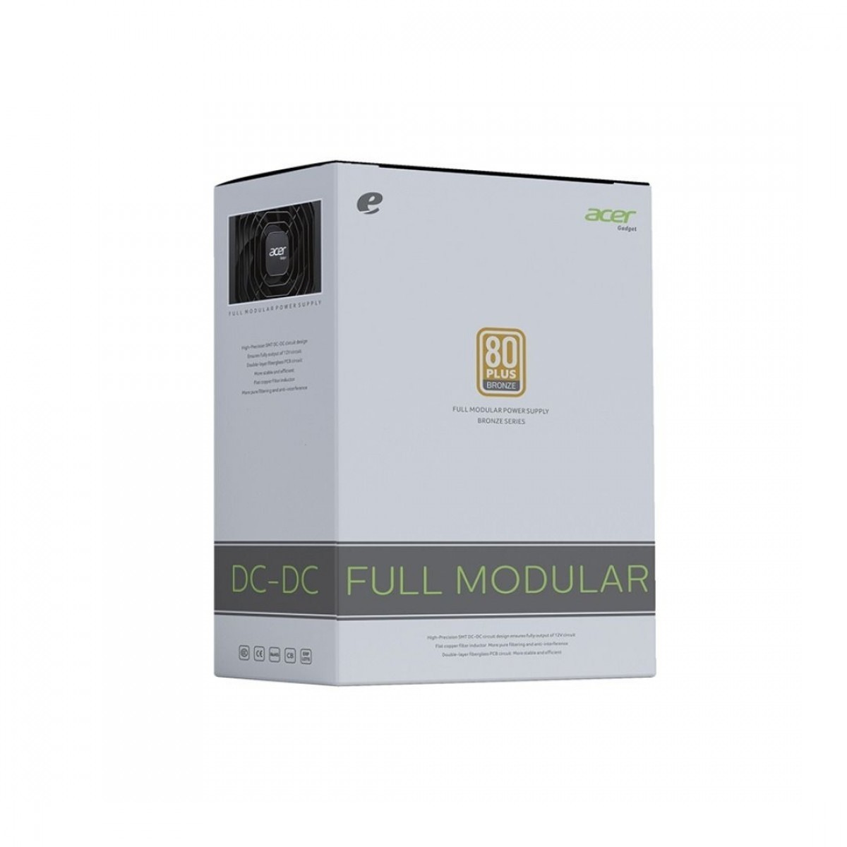 Fonte Acer 550W 80 Plus Bronze Full Modular  AC550