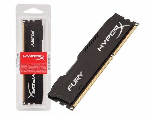 Memoria Kingston HyperX Fury Black 8GB DDR4 2666 Mhz HX426C16FB3/8