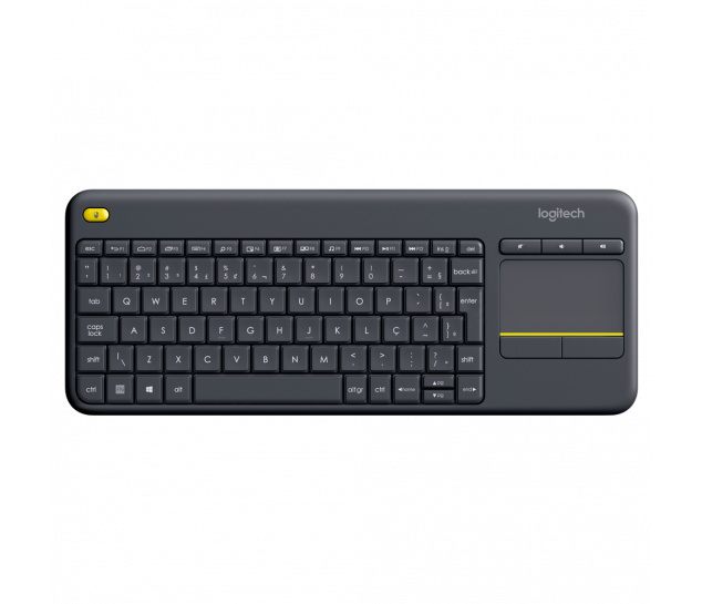 Teclado Logitech s/fio mouse touch K400 plus Cod: 920-007125