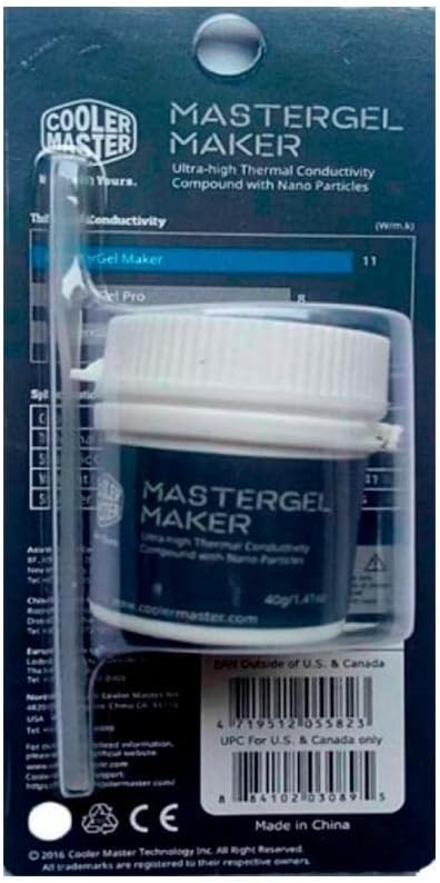 Pasta Térmica Cooler Master MasterGel Maker 40G -  MGZ-NDBG-N40G-R1   