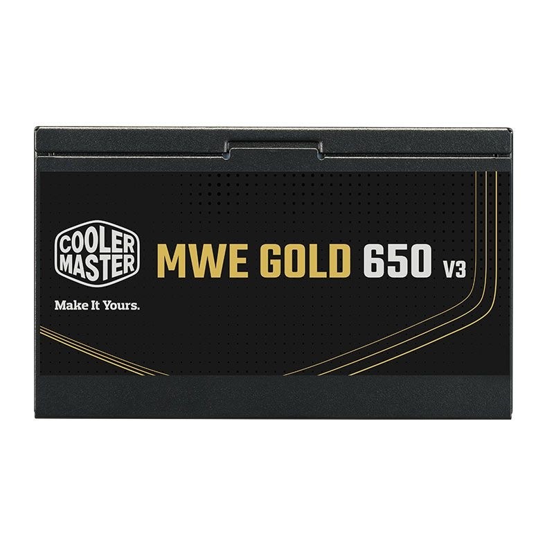 Fonte Cooler Master 650W MWE Gold 650 V3, 650W, ATX 3.1, 80 Plus Gold, Preto, MPE-6502-ACAAG-3BBR              