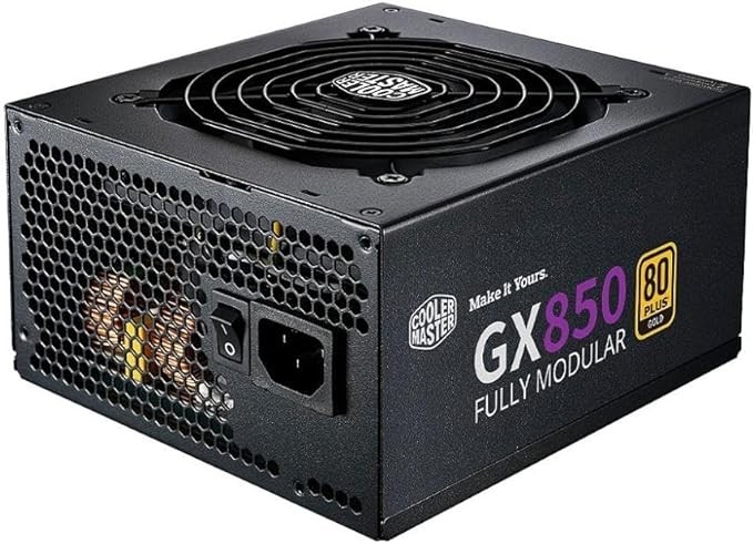 Fonte Cooler Master 850W  80 Plus Gold  Full Modular MPE-8501-AFAAG-W1