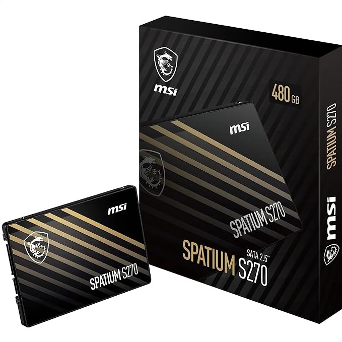 HD SSD 480GB MSI Spatium S270 S78-440E350-P83   