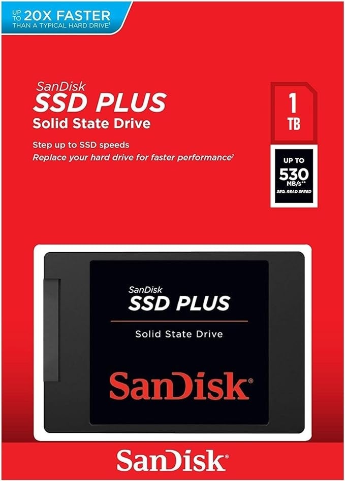 HD SSD 1TB Sandisk G27 Plus SDSSDA-1T00-G27      