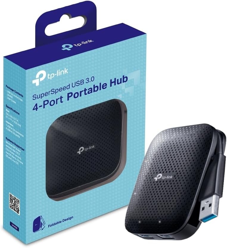  Hub TP-Link Portátil USB 3.0 de 4 portas UH400