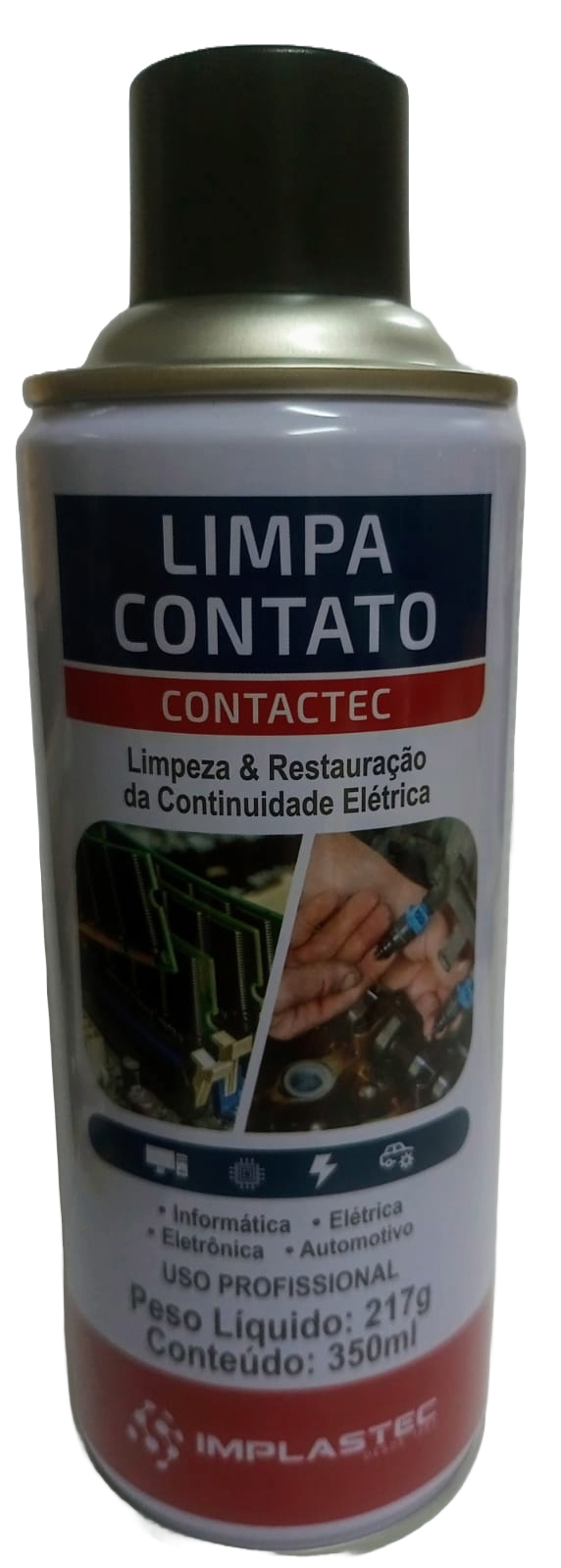 Limpa Contato Contactec Implastec 217G / 350ML