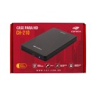 Case HD Externo 2,5" C3 Tech Preto CH-210 USB 2.0