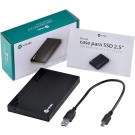 Case HD Externo Vinik  2.5″ USB 2.0 Plástico Preto Cp25-20 Cod: 34232
