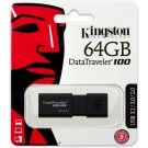 Pen Drive Kingston 64GB USB 3.0/2.0 Datatraveler 100