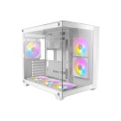 Gabinete Gamer Antec Cx800 Elite  RGB  Mid Tower  Lateral De Vidro  Branco - 0-761345-10059-5