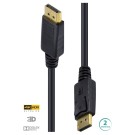 Cabo DisplaY Port Macho Vinik 1.3V Ultra HD 60HZ 2M DP13-2 Cod: 29261