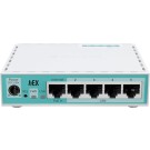 Roteador Mikrotik E50UG hEX 5x LAN, Dual Core 950MHz CPU ARM, 512MB RAM, USB