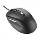 Mouse USB Multilaser MO241 Confort 6 Botões 1600DPI Preto