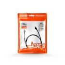 Patch Cord Plus Cable Cat.6 Preto 1.5M PC-ETH6U15BK