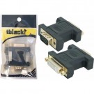 Adaptador Dvi Fêmea X VGA macho TBLACK Cod.01.169.00045