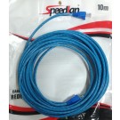 Cabo de Rede Cat.5E 10M Azul Speedlan cod: 2.17.106